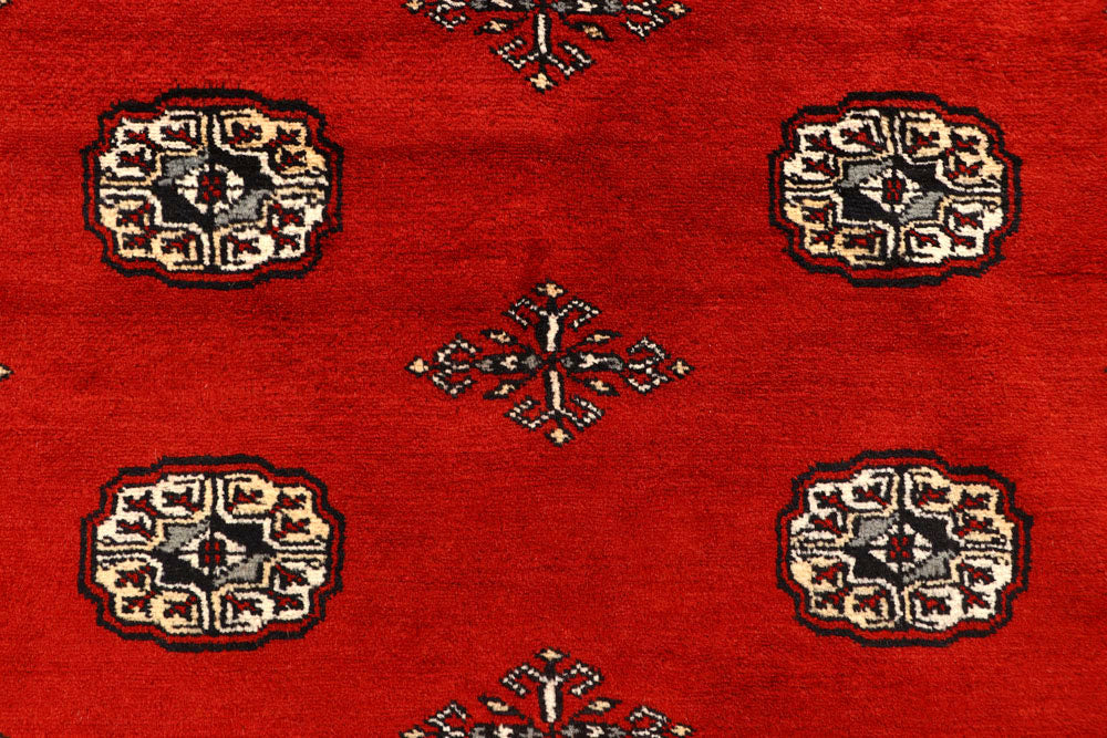 Orange Red Bokhara 8' 1 x 11' 7 - No. 59494 - ALRUG Rug Store