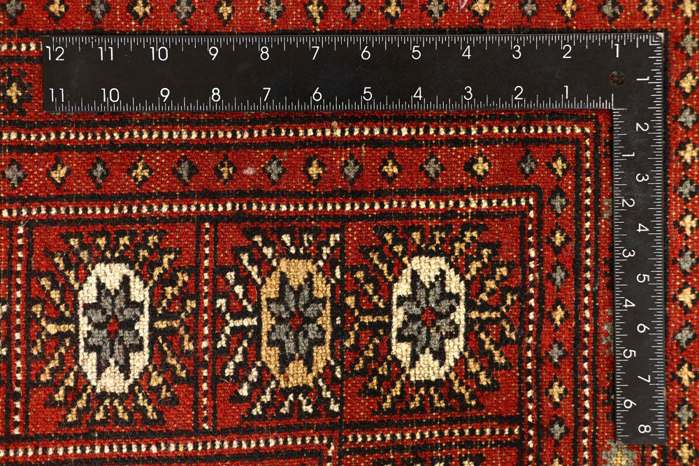 Orange Red Bokhara 8' 1 x 11' 7 - No. 59494 - ALRUG Rug Store