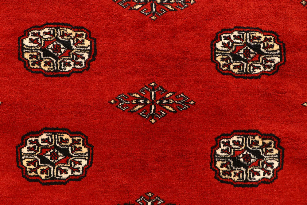 Orange Red Bokhara 8' 1 x 11' 7 - No. 59495 - ALRUG Rug Store