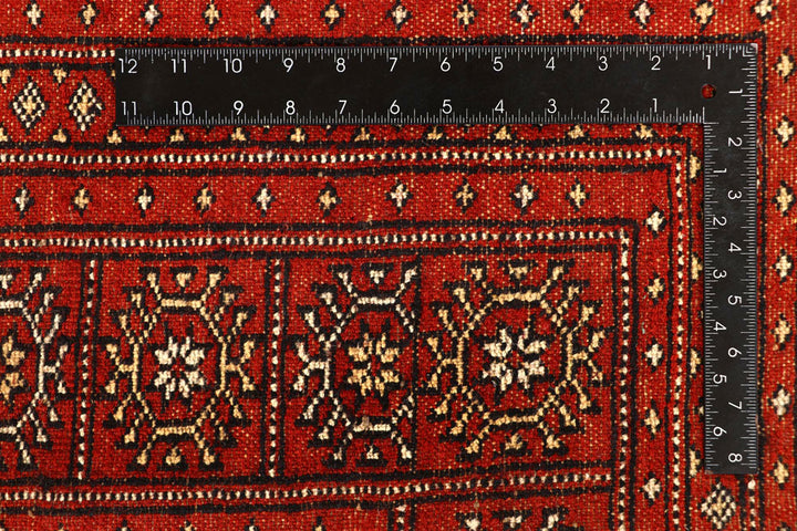 Orange Red Bokhara 8' 1 x 11' 7 - No. 59495 - ALRUG Rug Store