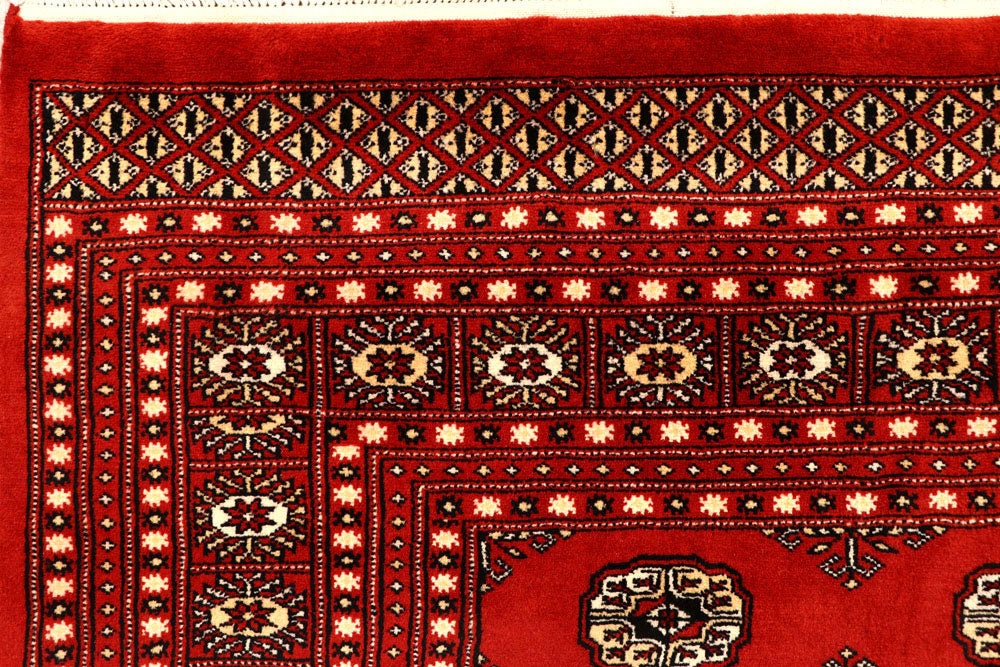 Orange Red Bokhara 8' x 11' 2 - No. 59496 - ALRUG Rug Store