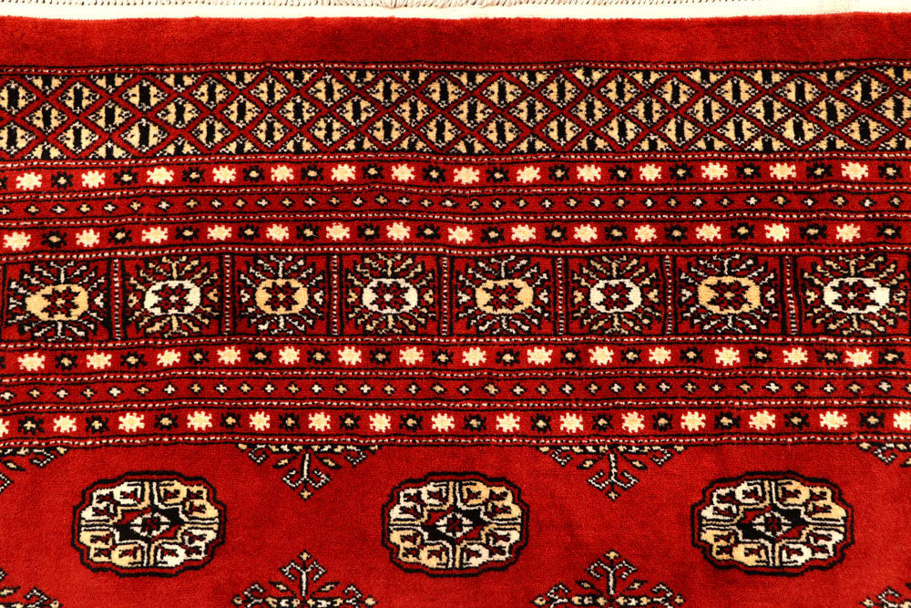 Orange Red Bokhara 8' x 11' 2 - No. 59496 - ALRUG Rug Store