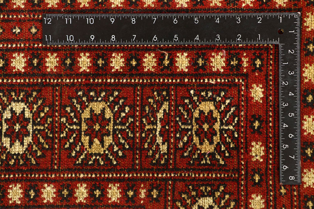 Orange Red Bokhara 8' x 11' 2 - No. 59496 - ALRUG Rug Store