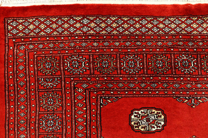 Orange Red Bokhara 8' 1 x 11' 9 - No. 59497 - ALRUG Rug Store