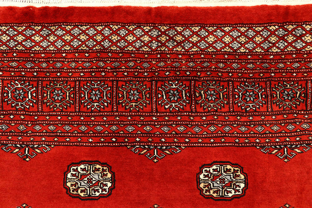 Orange Red Bokhara 8' 1 x 11' 9 - No. 59497 - ALRUG Rug Store