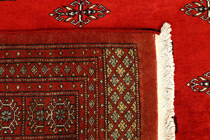 Orange Red Bokhara 8' 1 x 11' 9 - No. 59497 - ALRUG Rug Store