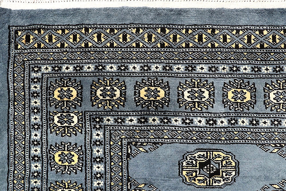 Light Slate Grey Bokhara 8' 3 x 11' 8 - No. 59505 - ALRUG Rug Store