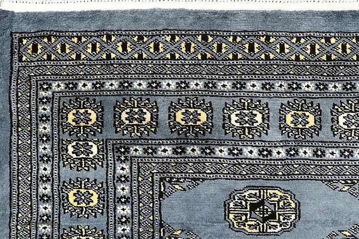 Light Slate Grey Bokhara 8' 3 x 11' 8 - No. 59505 - ALRUG Rug Store