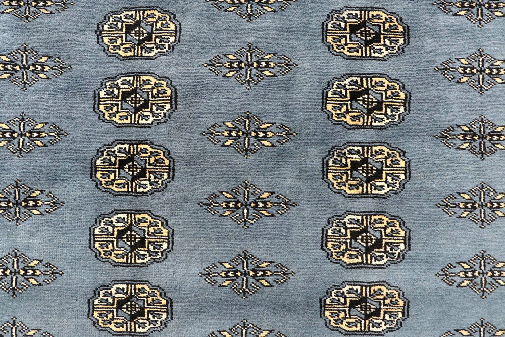 Light Slate Grey Bokhara 8' 3 x 11' 8 - No. 59505 - ALRUG Rug Store