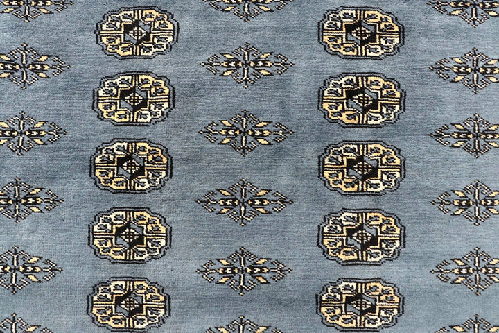 Light Slate Grey Bokhara 8' 3 x 11' 8 - No. 59505 - ALRUG Rug Store