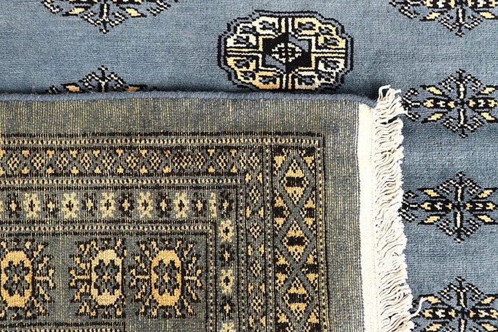 Light Slate Grey Bokhara 8' 3 x 11' 8 - No. 59505 - ALRUG Rug Store