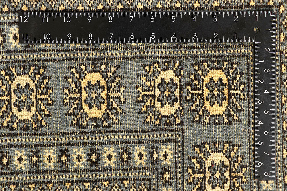 Light Slate Grey Bokhara 8' 3 x 11' 8 - No. 59505 - ALRUG Rug Store