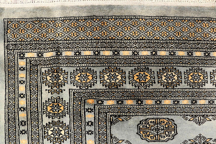 Silver Bokhara 8' 1 x 10' 10 - No. 59506 - ALRUG Rug Store