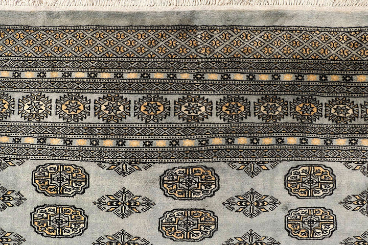 Silver Bokhara 8' 1 x 10' 10 - No. 59506 - ALRUG Rug Store