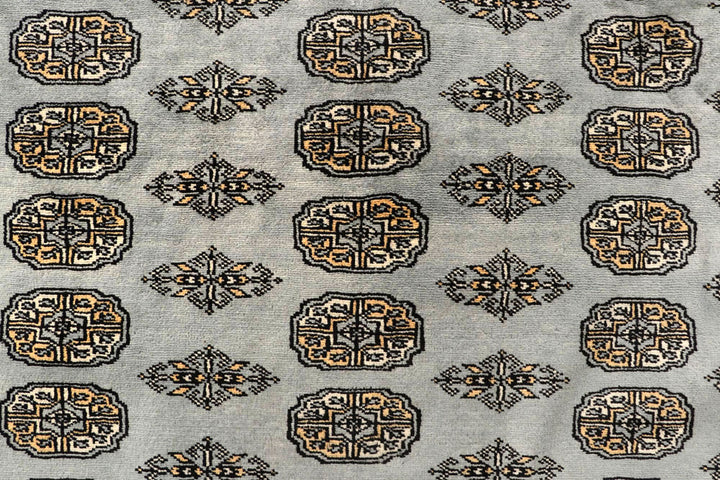 Silver Bokhara 8' 1 x 10' 10 - No. 59506 - ALRUG Rug Store