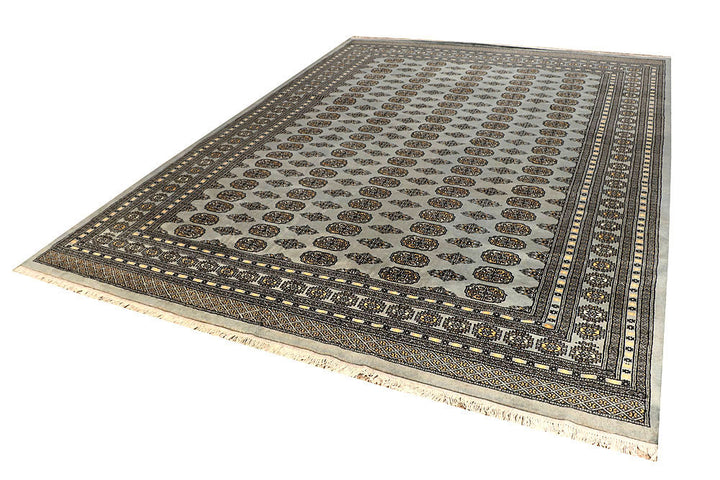 Silver Bokhara 8' 1 x 10' 10 - No. 59506 - ALRUG Rug Store