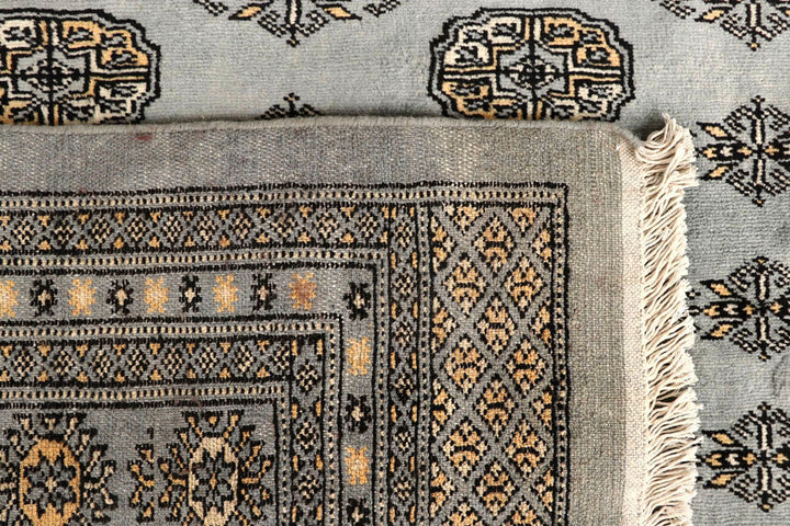 Silver Bokhara 8' 1 x 10' 10 - No. 59506 - ALRUG Rug Store