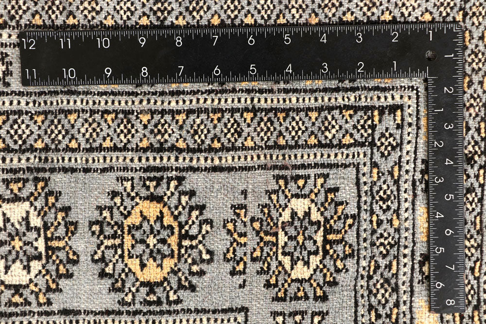 Silver Bokhara 8' 1 x 10' 10 - No. 59506 - ALRUG Rug Store