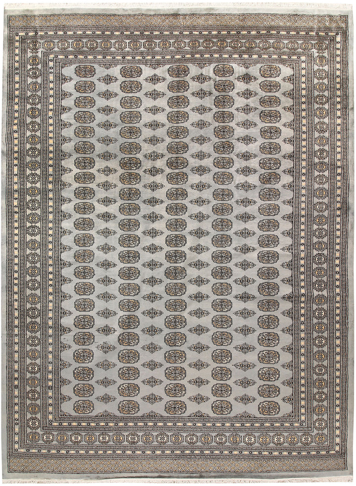 Silver Bokhara 8' 1 x 10' 10 - No. 59506 - ALRUG Rug Store