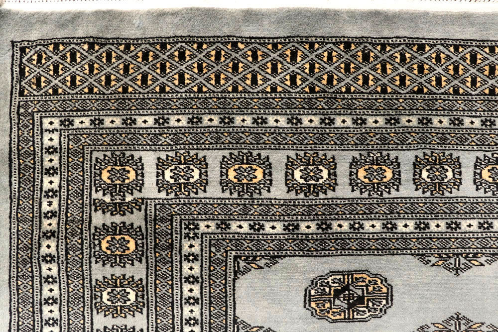 Dark Grey Bokhara 8' 2 x 11' - No. 59507 - ALRUG Rug Store