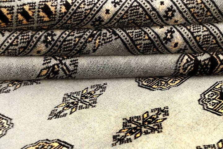 Dark Grey Bokhara 8' 2 x 11' - No. 59507 - ALRUG Rug Store