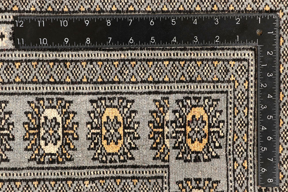 Dark Grey Bokhara 8' 2 x 11' - No. 59507 - ALRUG Rug Store