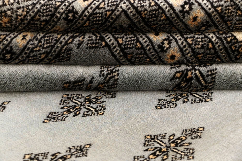 Silver Butterfly 7' 10 x 11' 10 - No. 59508 - ALRUG Rug Store