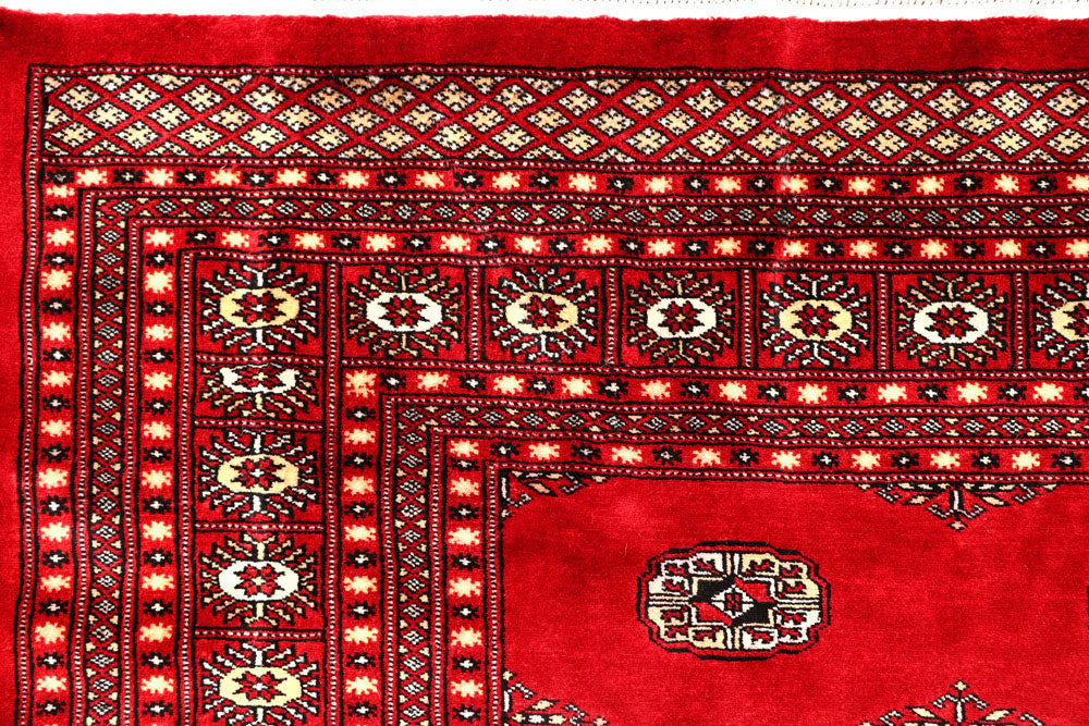 Firebrick Bokhara 8' 1 x 11' 7 - No. 59509 - ALRUG Rug Store