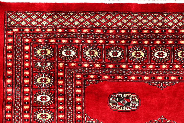 Firebrick Bokhara 8' 1 x 11' 7 - No. 59509 - ALRUG Rug Store