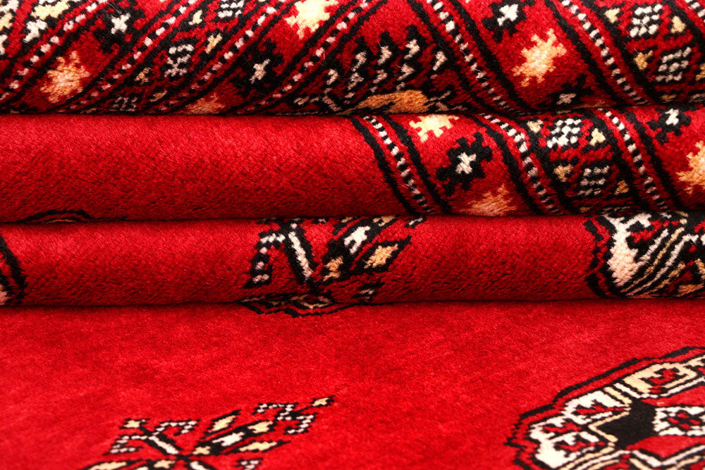 Firebrick Bokhara 8' 1 x 11' 7 - No. 59509 - ALRUG Rug Store