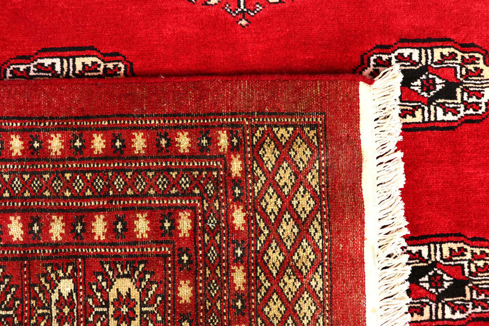 Firebrick Bokhara 8' 1 x 11' 7 - No. 59509 - ALRUG Rug Store