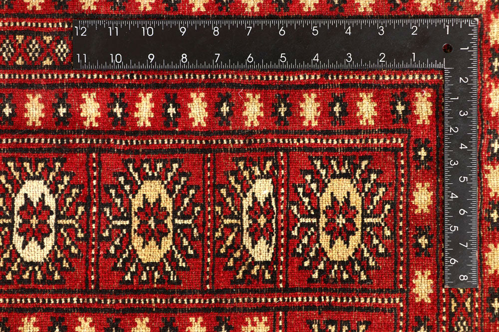 Firebrick Bokhara 8' 1 x 11' 7 - No. 59509 - ALRUG Rug Store