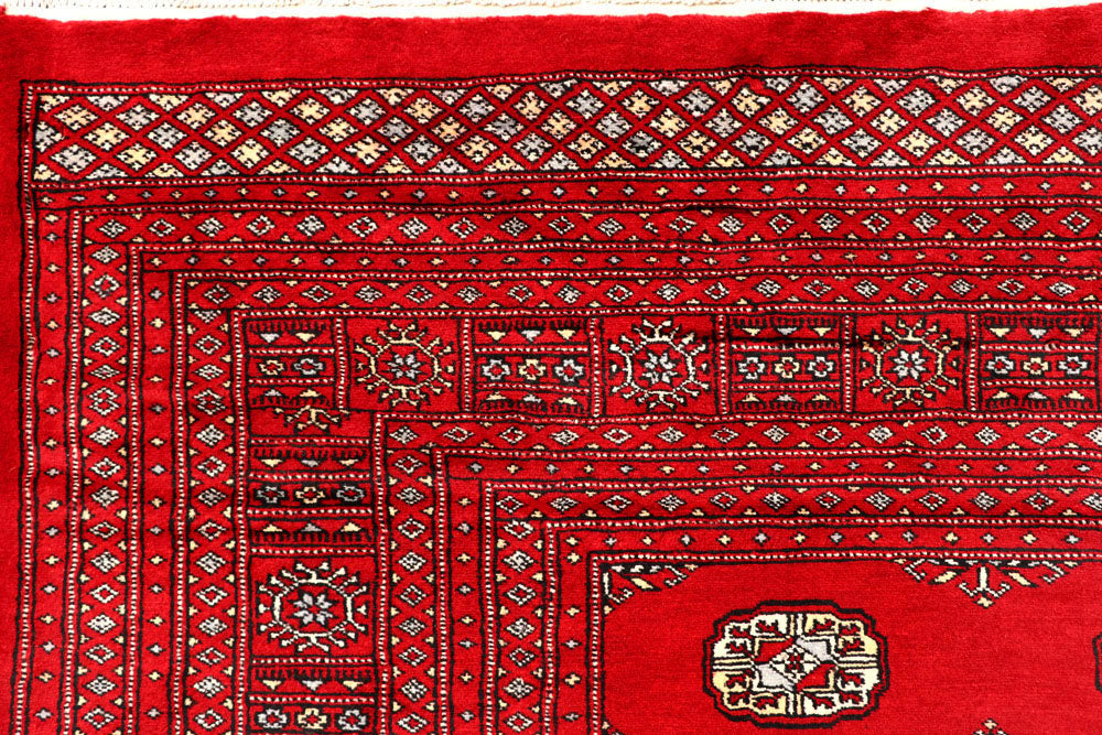 Red Bokhara 8' 2 x 11' 11 - No. 59512 - ALRUG Rug Store
