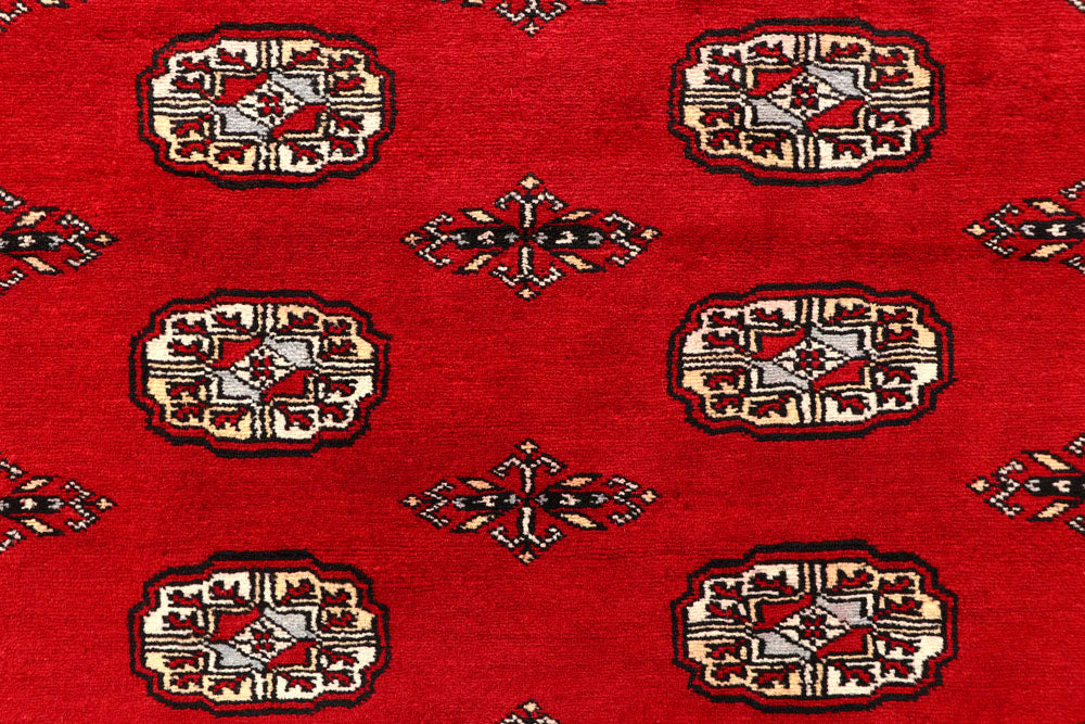 Red Bokhara 8' 2 x 11' 11 - No. 59512 - ALRUG Rug Store