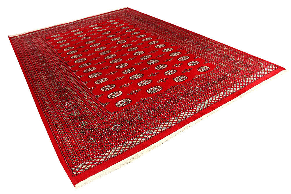 Red Bokhara 8' 2 x 11' 11 - No. 59512 - ALRUG Rug Store