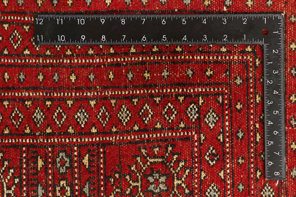 Red Bokhara 8' 2 x 11' 11 - No. 59512 - ALRUG Rug Store