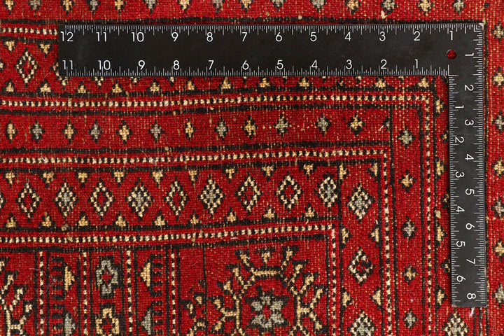 Red Bokhara 8' 2 x 11' 11 - No. 59512 - ALRUG Rug Store