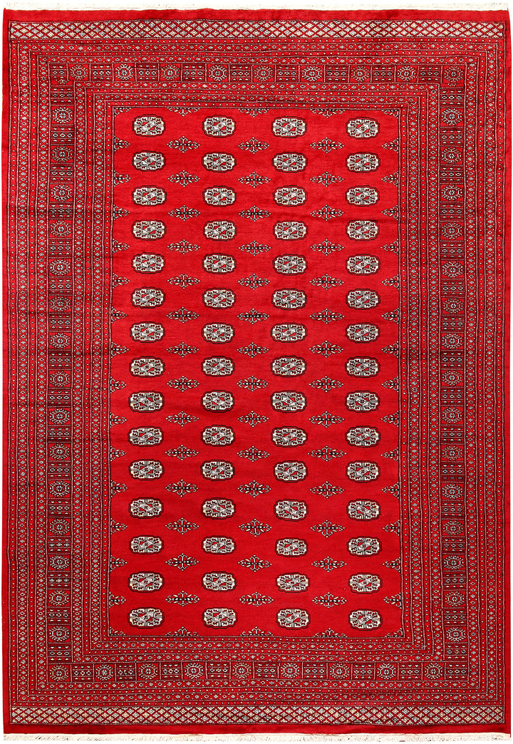 Red Bokhara 8' 2 x 11' 11 - No. 59512 - ALRUG Rug Store
