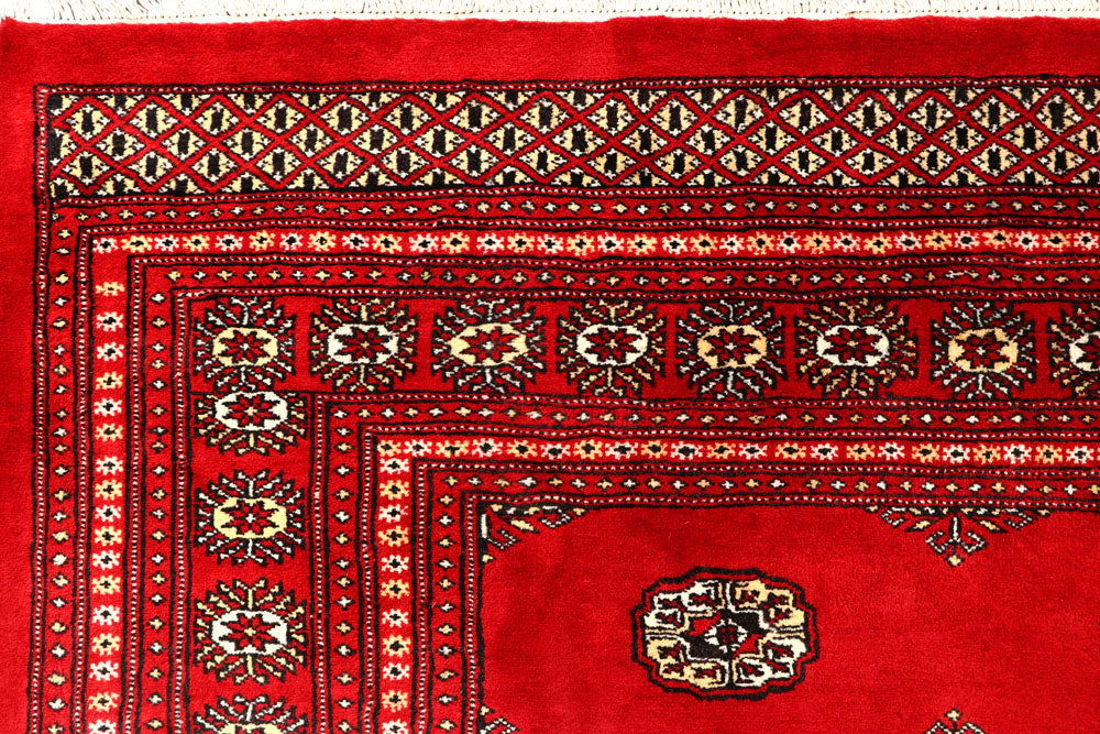 Firebrick Bokhara 8' 1 x 10' 9 - No. 59513 - ALRUG Rug Store