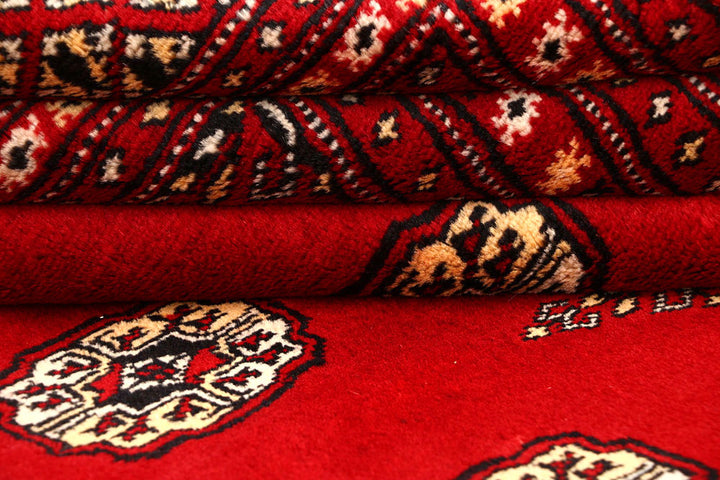 Firebrick Bokhara 8' 1 x 10' 9 - No. 59513 - ALRUG Rug Store
