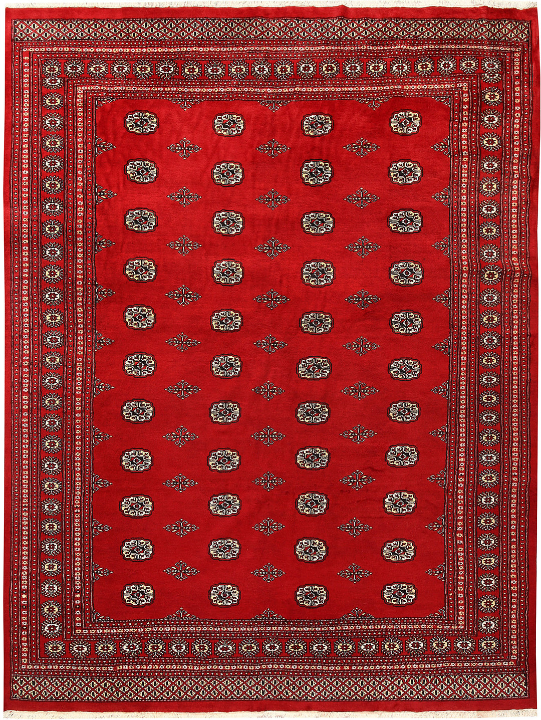 Firebrick Bokhara 8' 1 x 10' 9 - No. 59513 - ALRUG Rug Store