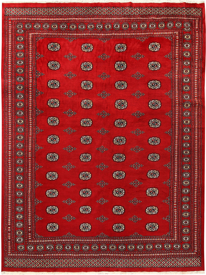 Firebrick Bokhara 8' 1 x 10' 9 - No. 59513 - ALRUG Rug Store