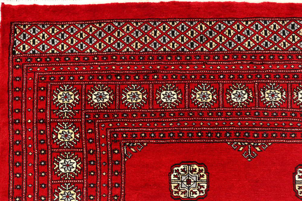 Red Bokhara 8' 2 x 12' 2 - No. 59514 - ALRUG Rug Store