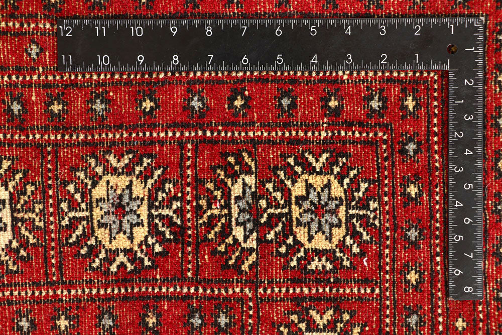 Red Bokhara 8' 2 x 12' 2 - No. 59514 - ALRUG Rug Store