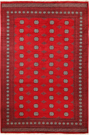 Red Bokhara 8' 2 x 12' 2 - No. 59514 - ALRUG Rug Store