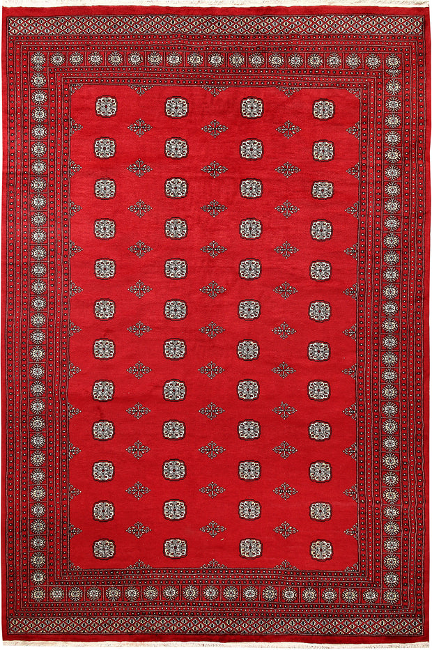 Red Bokhara 8' 2 x 12' 2 - No. 59514 - ALRUG Rug Store
