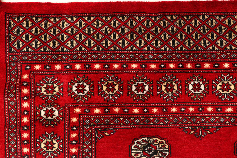 Red Bokhara 8' x 11' 4 - No. 59515 - ALRUG Rug Store