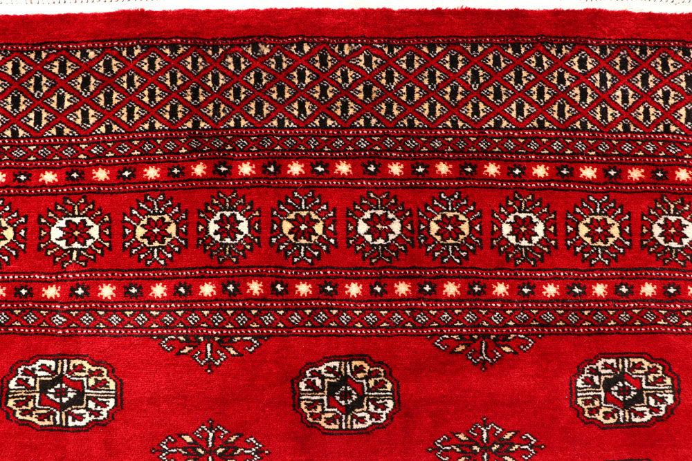 Red Bokhara 8' x 11' 4 - No. 59515 - ALRUG Rug Store