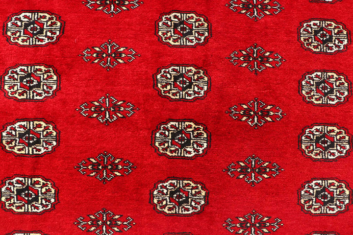 Red Bokhara 8' x 11' 4 - No. 59515 - ALRUG Rug Store