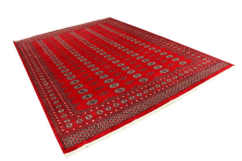 Red Bokhara 8' x 11' 4 - No. 59515 - ALRUG Rug Store